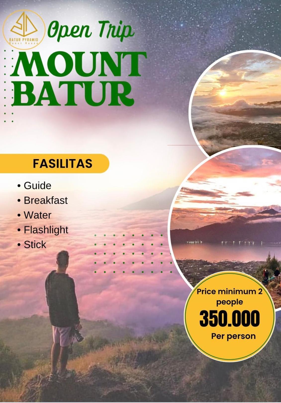 Batur Pyramid Guesthouse Kintamani Buitenkant foto